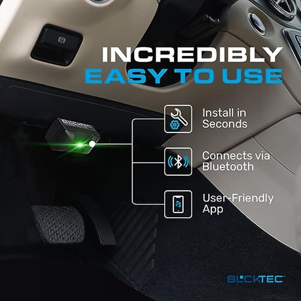 BLCKTEC 410 Bluetooth OBD2 Scanner for iPhone & Android – In Use