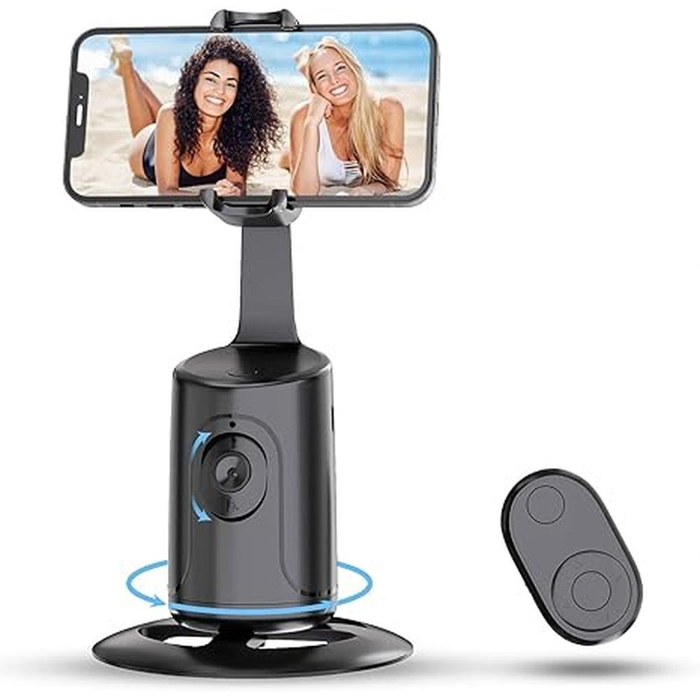 Auto Face Tracking Tripod: DELTAHVAC 360 Rotation Auto – Front View
