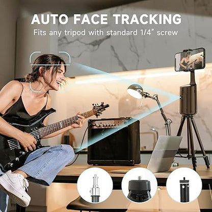 Auto Face Tracking Tripod: DELTAHVAC 360 Rotation Auto – Packaging