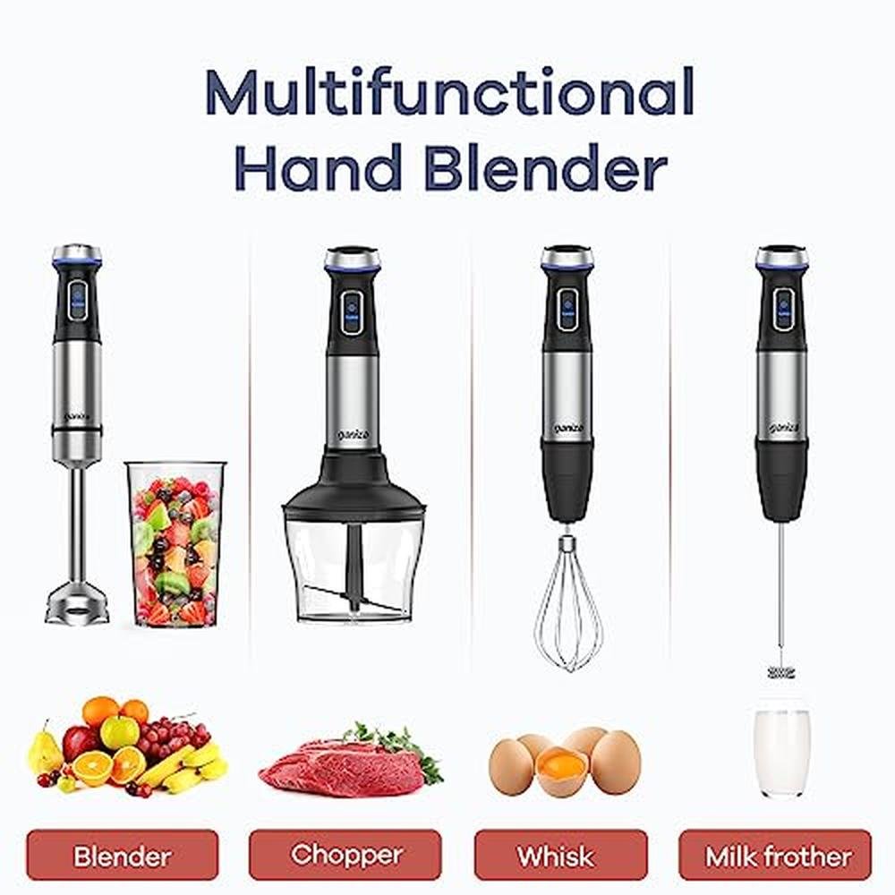 Blender Ganiza: Ganiza Immersion Blender 5-in-1 Hand – Packaging