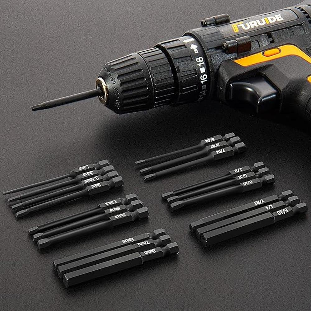Hex Bit Set: NAUIX 20-Piece S2 Steel Hex Bit Socket Set – In Use