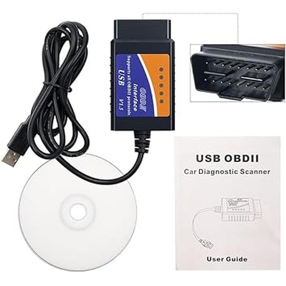 Adapter Scanner: OBD2 USB Mini Scanner Auto Diagnostic Scan – Packaging