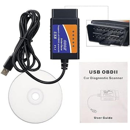 Adapter Scanner: OBD2 USB Mini Scanner Auto Diagnostic Scan – Packaging