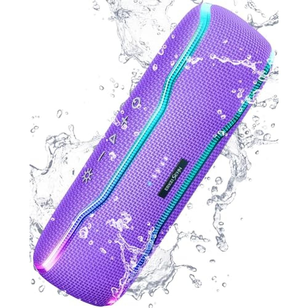ERKEISEHN Bluetooth Speaker: Waterproof Wireless Speaker – Front View