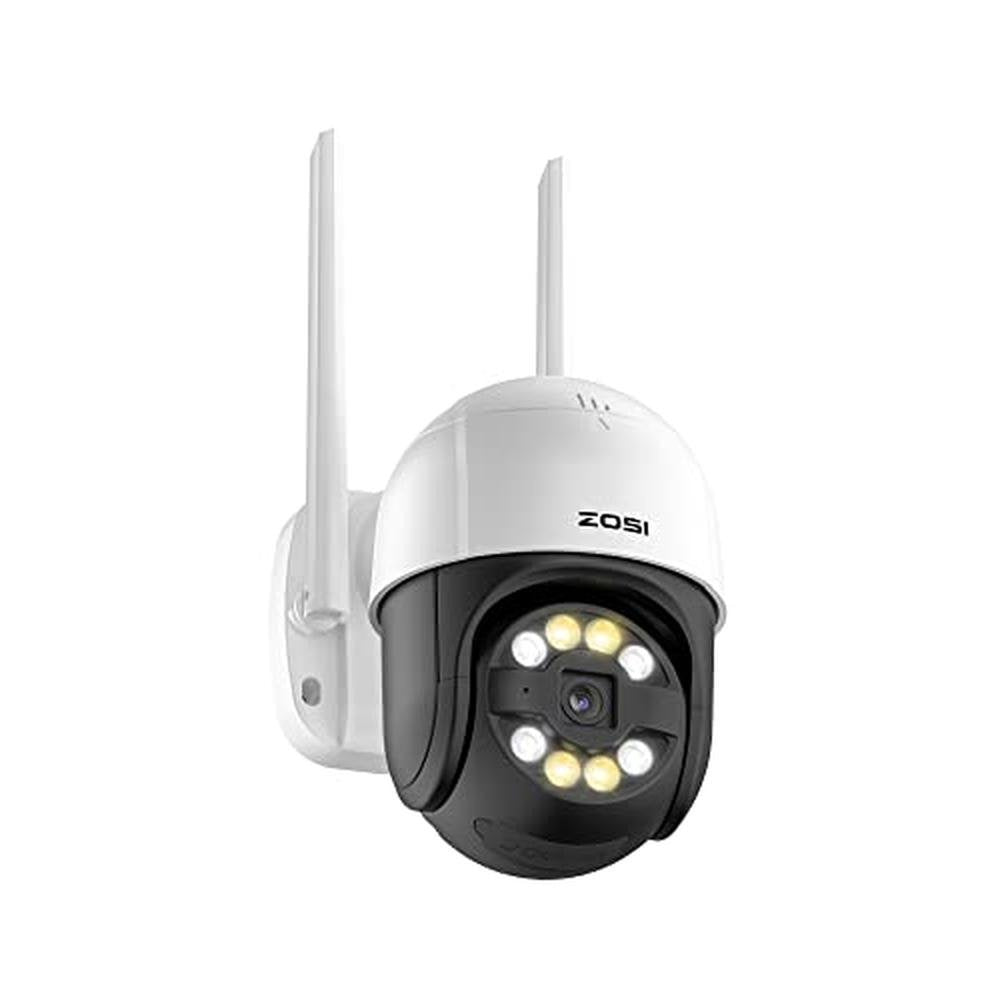 Camera Zosi: Zosi 2K WiFi Pan Tilt Security Camera 3MP – Front View