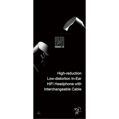 Moondrop LAN HiFi Earphone Wired Earbuds IEM with 0.78mm – Close-up Detail