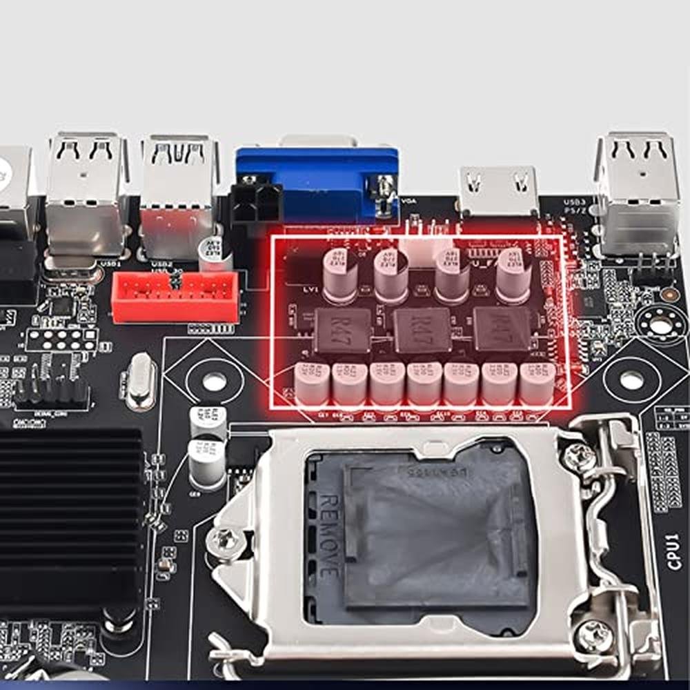 Motherboard DDR3: LGA 1155 ATX Desktop Motherboard PCIe 16X – Packaging
