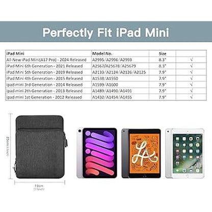 iPad Case: TiMOVO 8-9 Inch Tablet Sleeve Case for All New – Side View