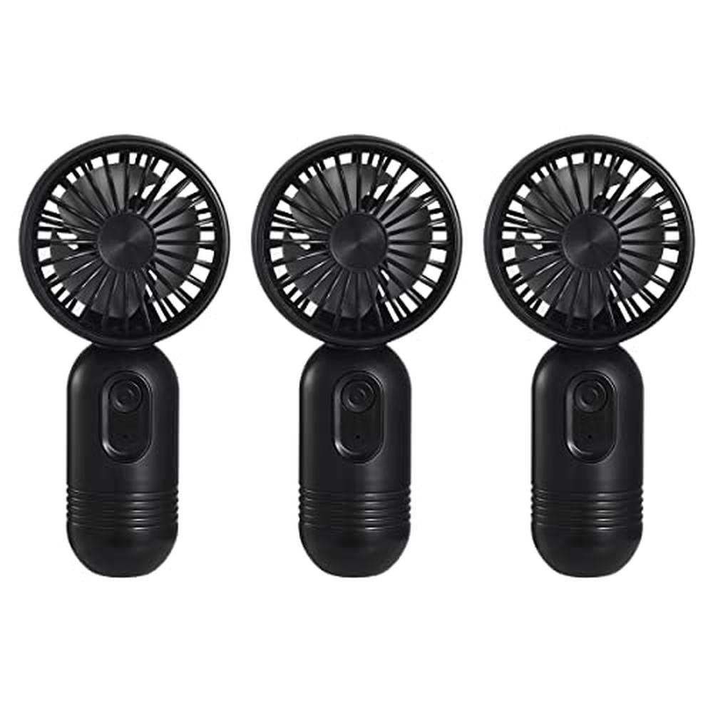 Portable Fan: Premium 3-Speed Handheld Personal Fan – Front View