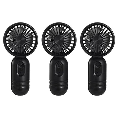 Portable Fan: Premium 3-Speed Handheld Personal Fan – Front View