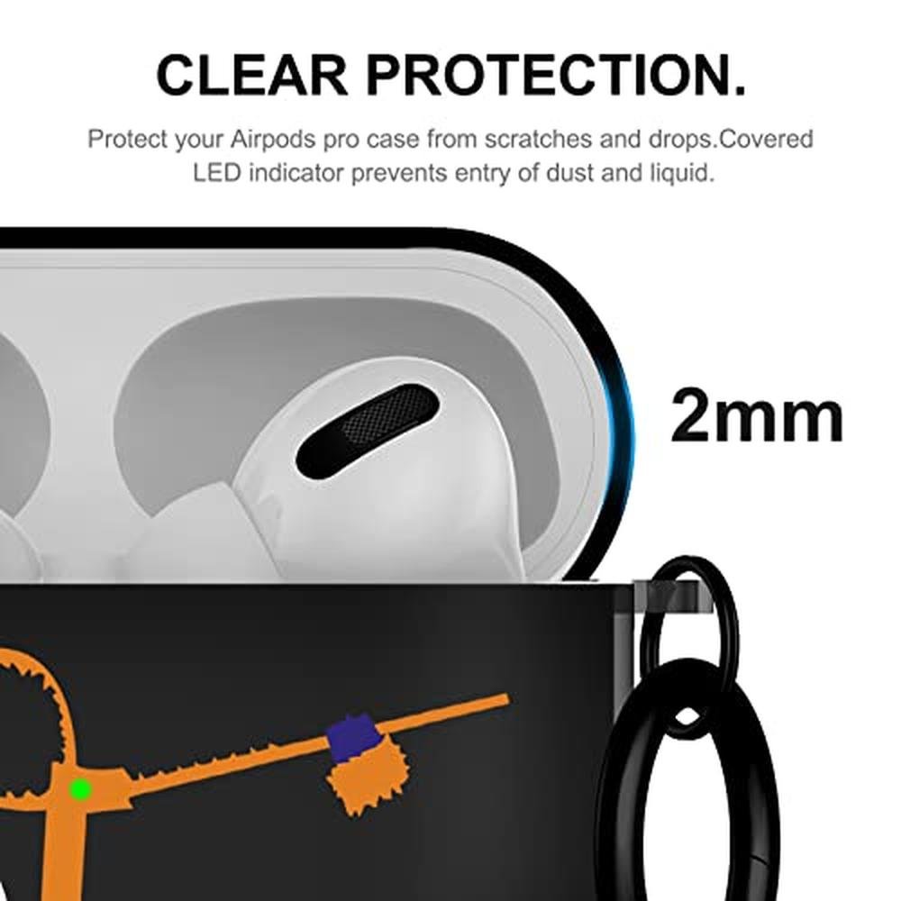 Gedicht AirPods Pro 2 Case: Premium Protective TPU Soft – In Use