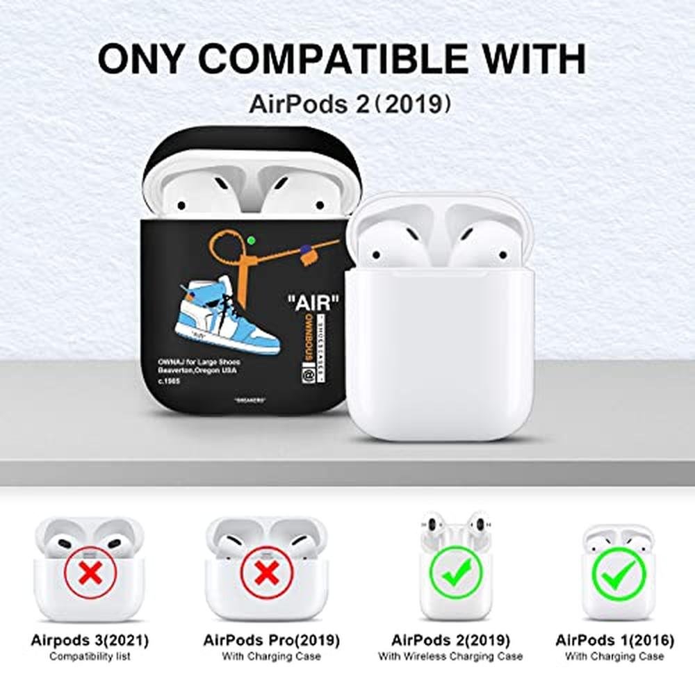 AirPod Case: Gedicht 1st 2nd Gen Protective TPU Soft Case – Close-up Detail