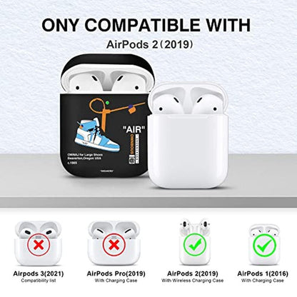 AirPod Case: Gedicht 1st 2nd Gen Protective TPU Soft Case – Close-up Detail