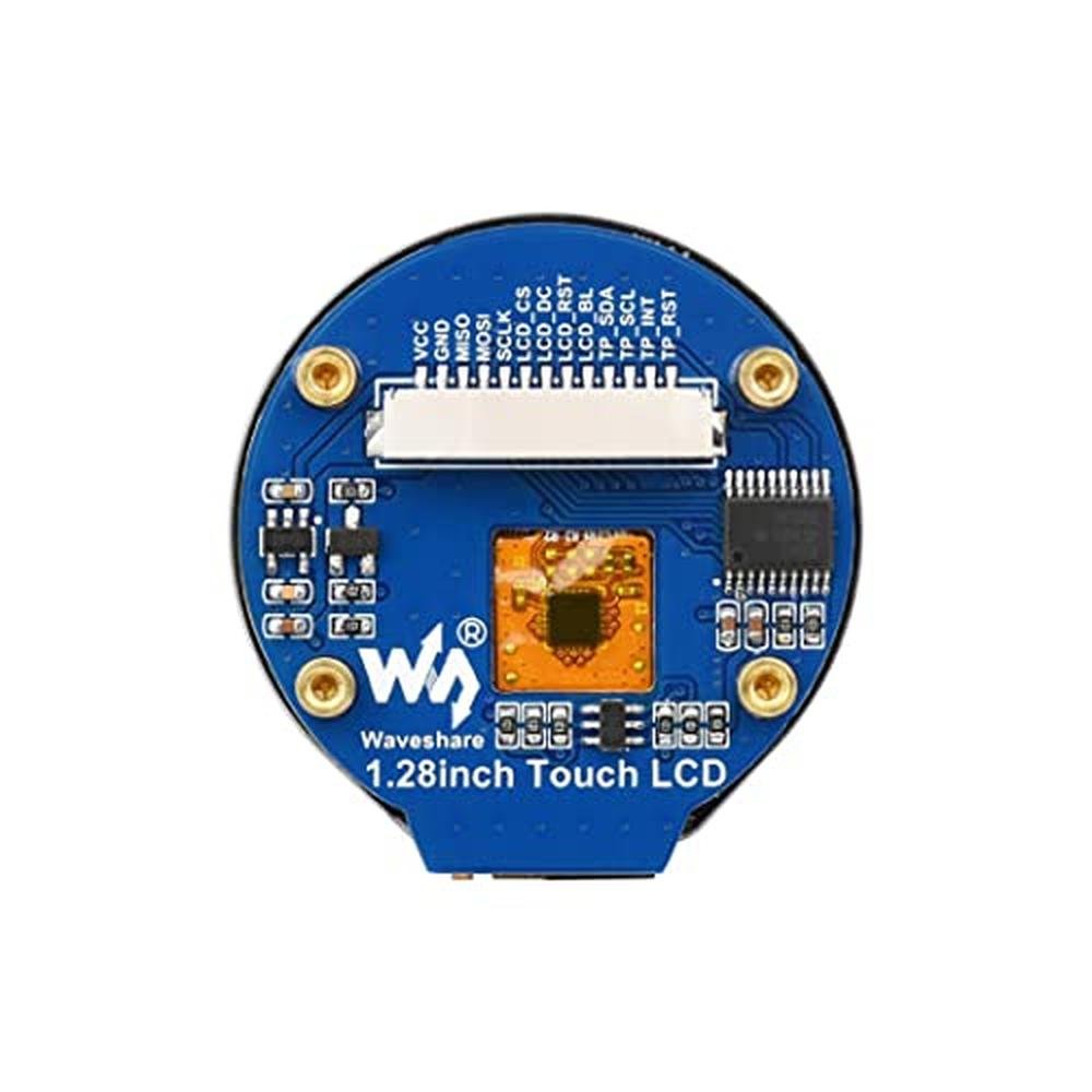 240 Coolwell: Round LCD with Touch Panel for Raspberry Pi – Close-up Detail