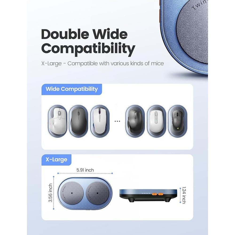 Mouse Dual: Premium High-End Mouse Jiggler Silent – Packaging