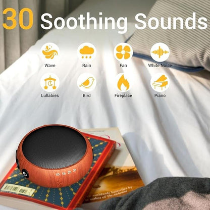 Machine Noise: Brown Noise Machine 30 Soothing Natural – Side View