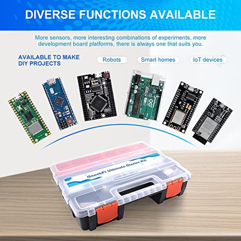 Raspberry GeeekPi: GeeekPi Ultimate Starter Kit with – Close-up Detail