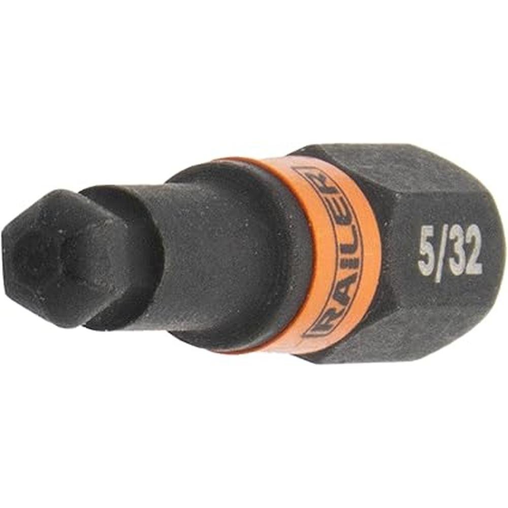 Hex Ball: Railer 2mm Ball-End Hex Impact Driver Bits – Close-up Detail