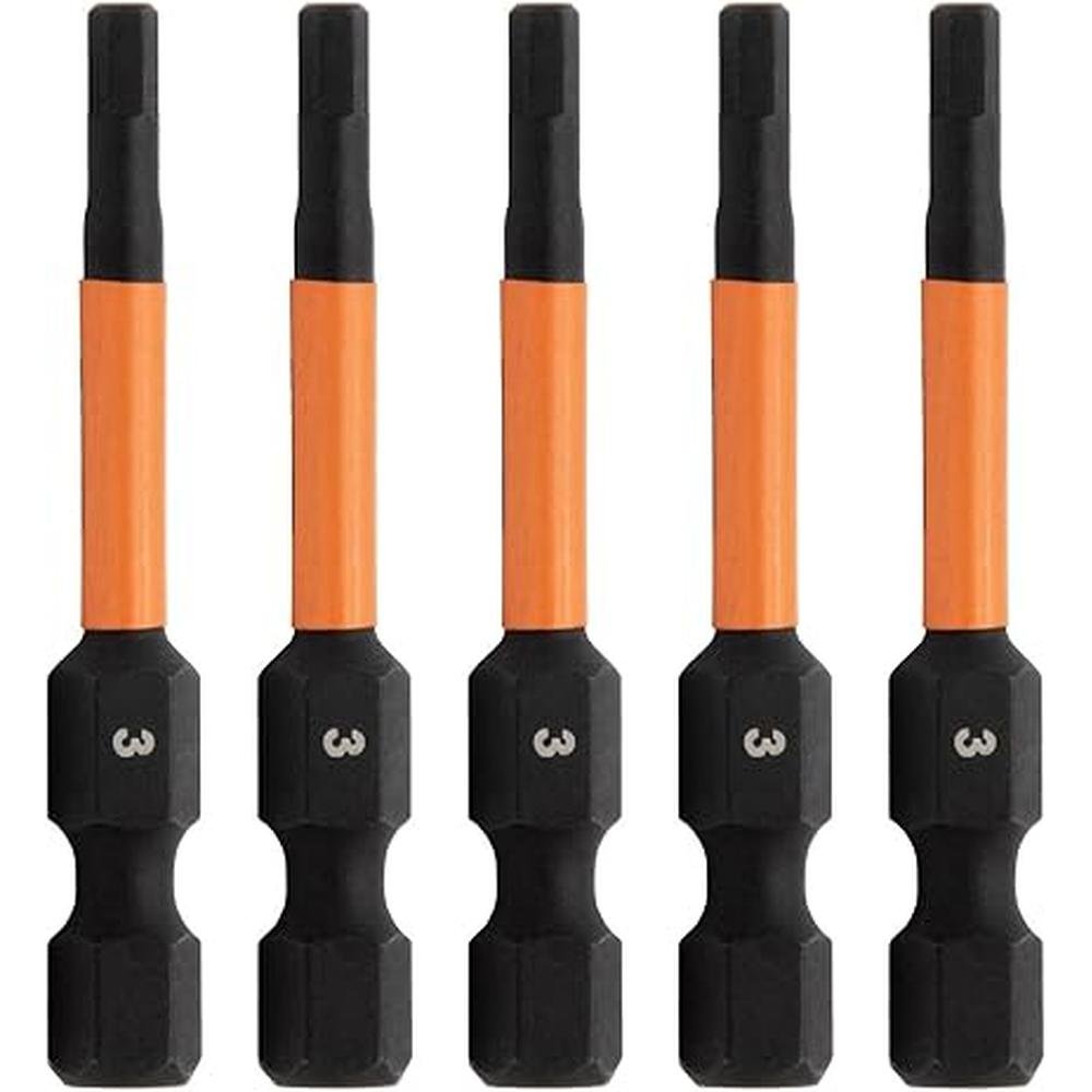 Hex 3mm: Railer Impact Driver Bit – Front View