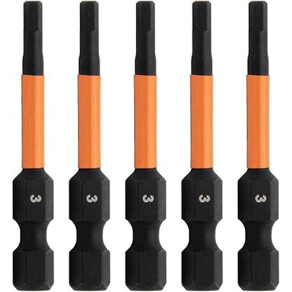 Hex 3mm: Railer Impact Driver Bit – Front View