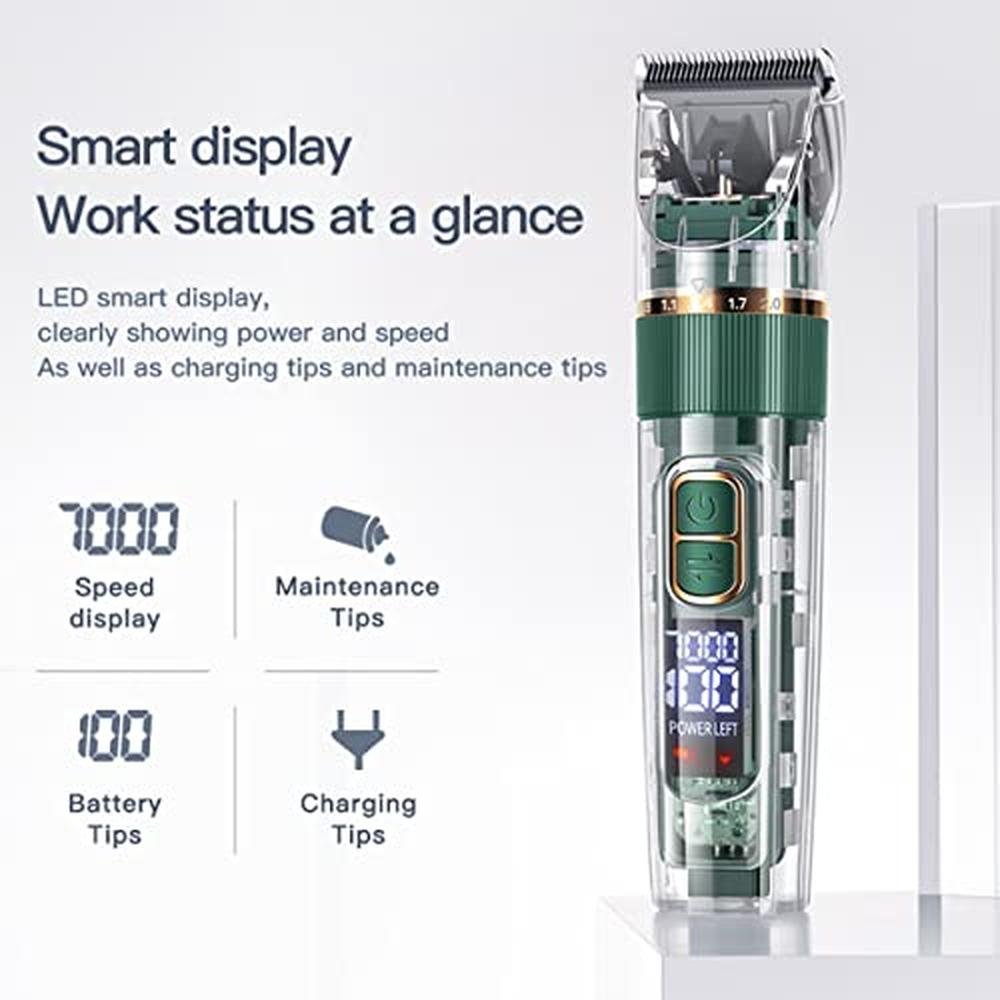 Clippers Dog: JAVENYIMAN Dog Hair Clippers Kit With LED – Packaging