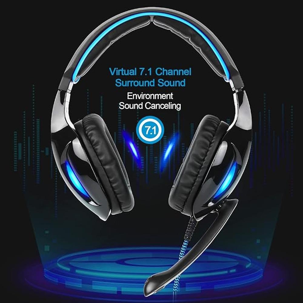 SADES SA902 Stereo Gaming Headset 7.1 USB Surround Sound PC – Packaging