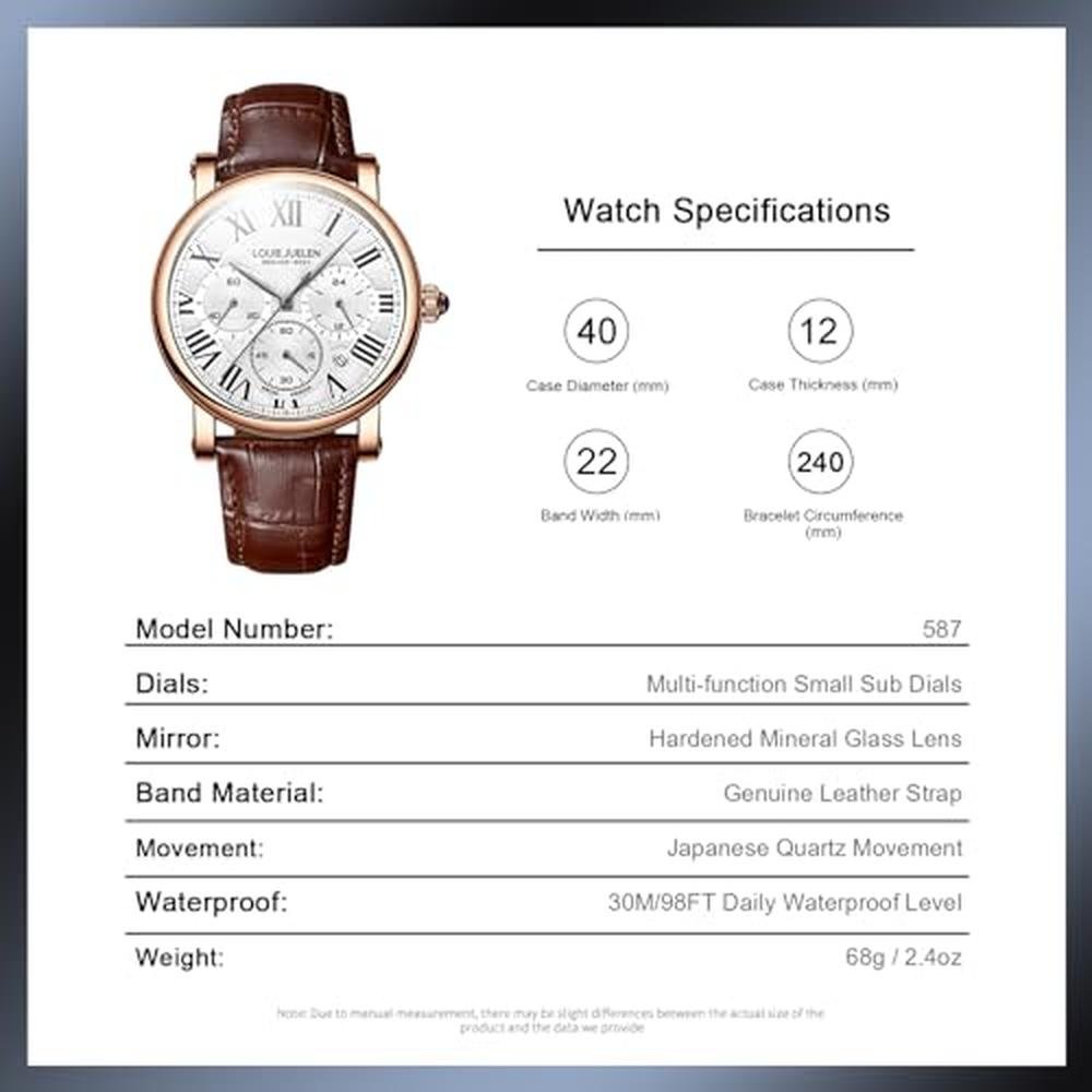 Men Watch: eYotto Stainless Steel Business Watch – In Use