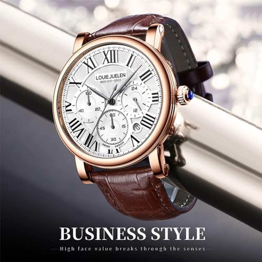 Men Watch: eYotto Stainless Steel Business Watch – Packaging