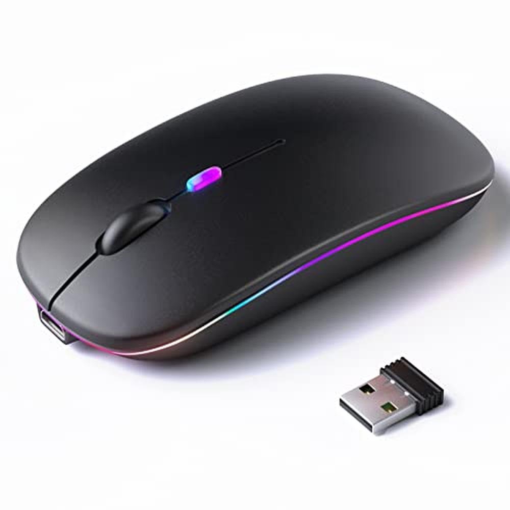 Premium Bluetooth Kanmabpc Wireless Mouse – Front View