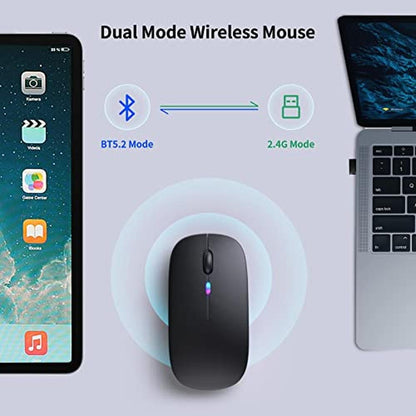 Premium Bluetooth Kanmabpc Wireless Mouse – In Use