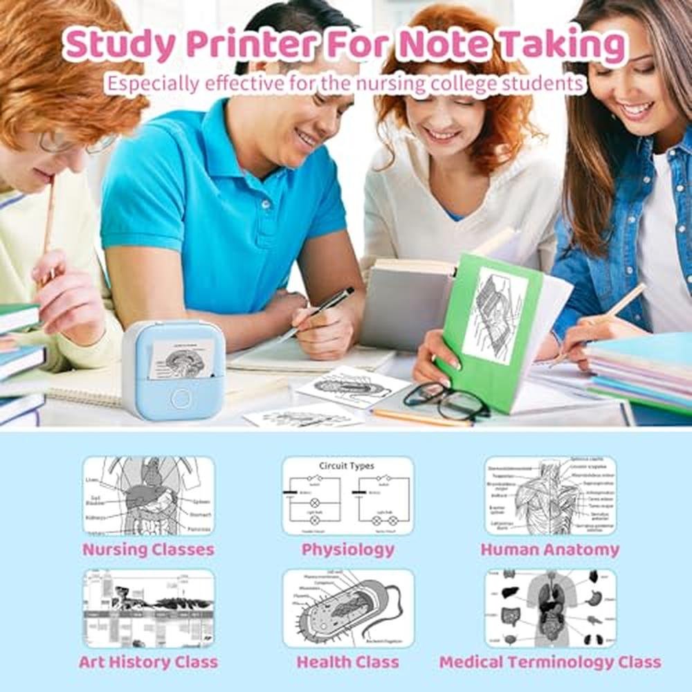Printer Sticker: Ponek Mini Sticker Printer T02 – Close-up Detail