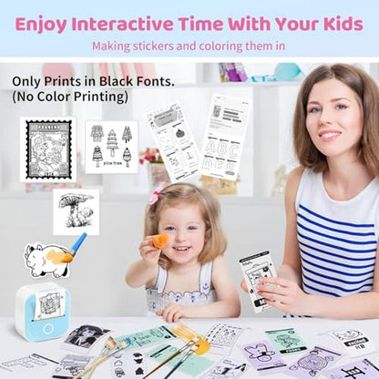 Printer Sticker: Ponek Mini Sticker Printer T02 – In Use