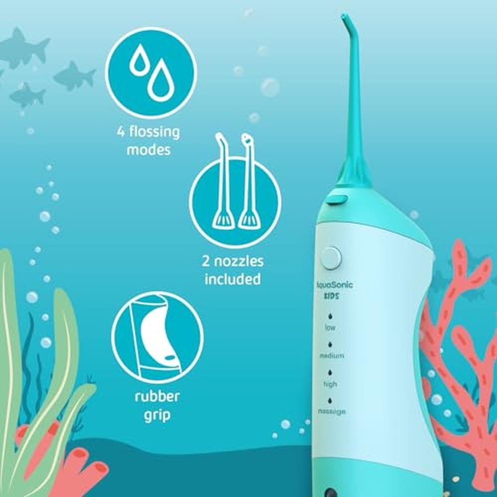 Nozzle Aquasonic: AquaSonic Kids' Water Flosser Standard – Side View