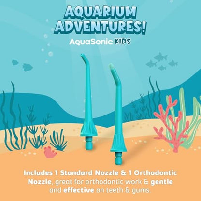 Nozzle Aquasonic: AquaSonic Kids' Water Flosser Standard – Close-up Detail