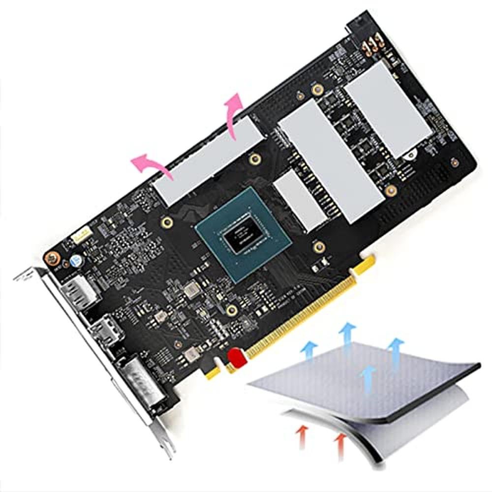 Thermal Pad: 0.5mm Non-Conductive Silicone – In Use