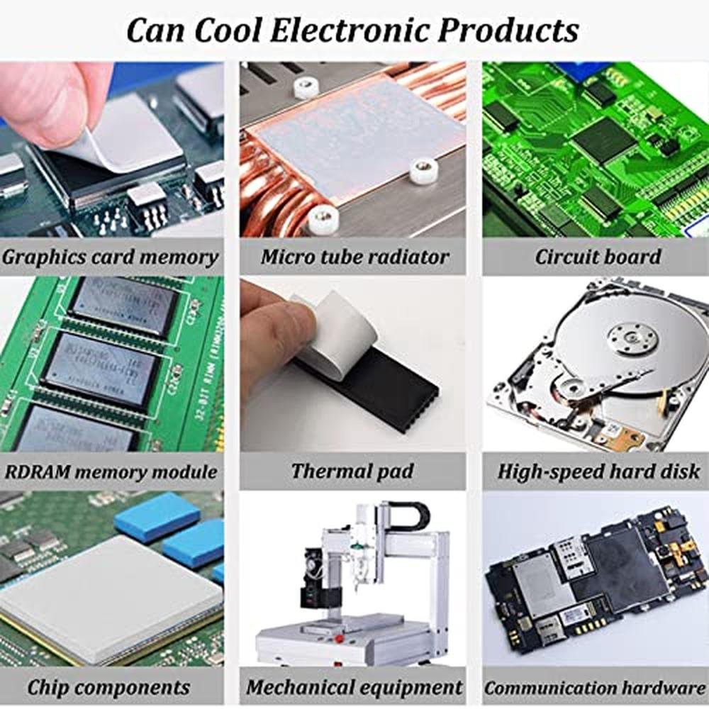 Thermal Pad: 0.5mm Non-Conductive Silicone – Packaging