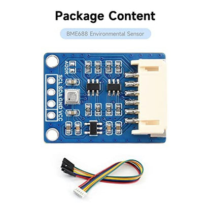 Environmental Sensor: Waveshare BME688 Compatible with – Side View