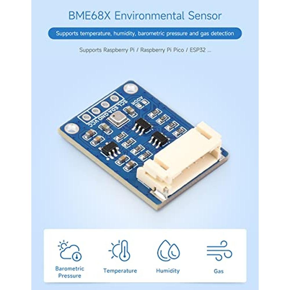 Environmental Sensor: Waveshare BME688 Compatible with – Close-up Detail