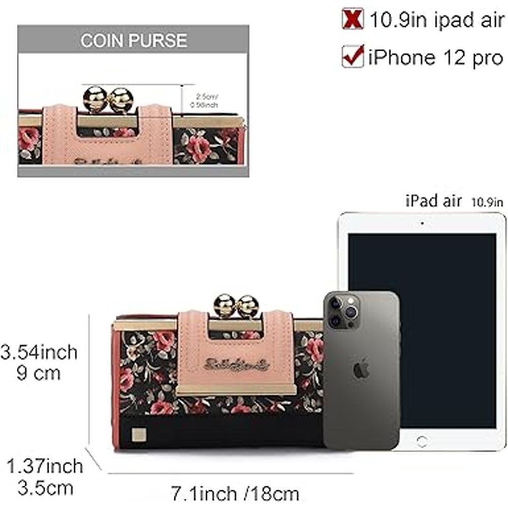 Women Wallet: Leather Large Capacity Women's Handbag – Packaging