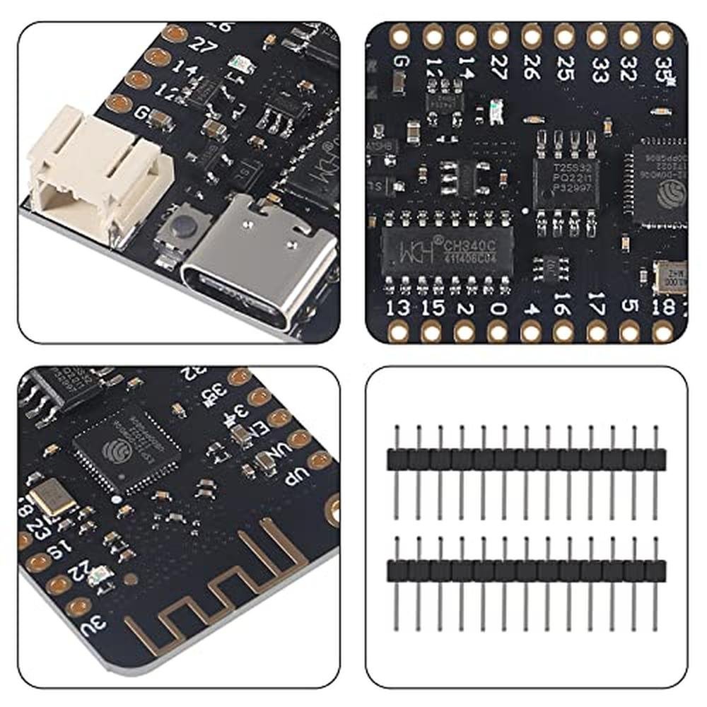 ESP32 Alinan: Alinan 4pcs ESP32 Lite V1.0.0 Type-C USB WiFi – In Use