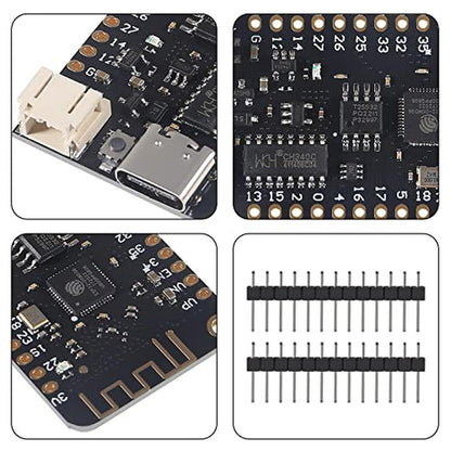 ESP32 Alinan: Alinan 4pcs ESP32 Lite V1.0.0 Type-C USB WiFi – In Use