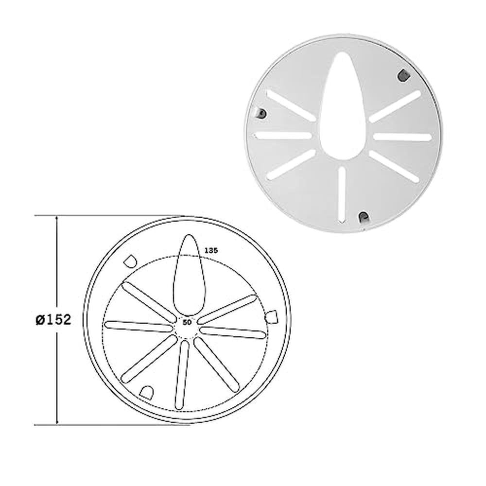 Camera Mount: FINXRoll Security Camera I Type Wall Mount – Close-up Detail