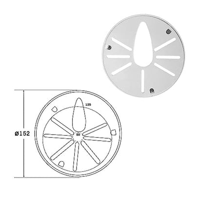 Camera Mount: FINXRoll Security Camera I Type Wall Mount – Close-up Detail