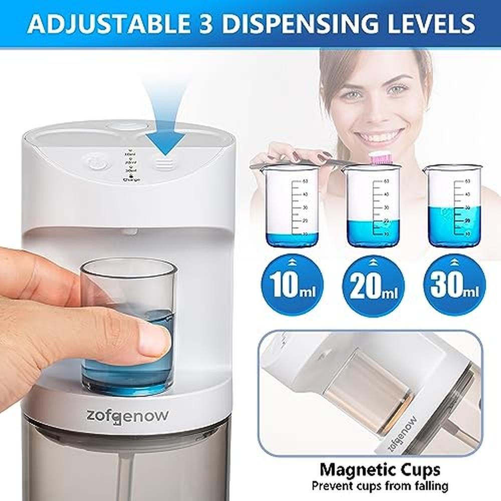 Dispenser Bathroom: ZOFGENOW Automatic Mouthwash Dispenser – Close-up Detail
