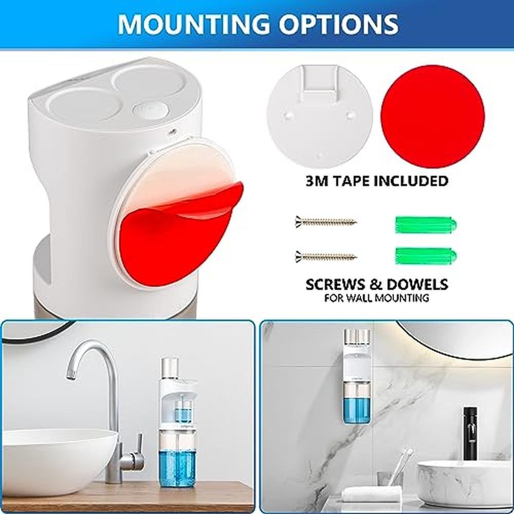 Dispenser Bathroom: ZOFGENOW Automatic Mouthwash Dispenser – Packaging