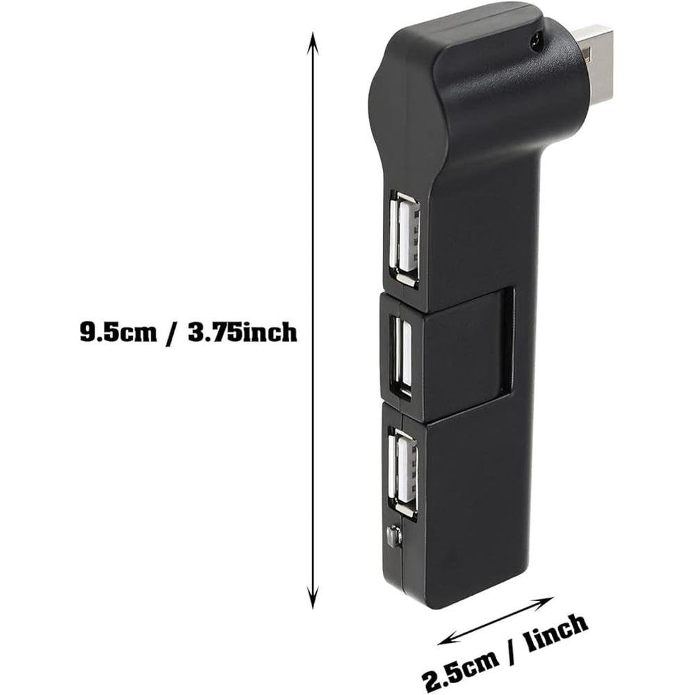 Create idea 4 Port 180 Rotation USB Extender Hub 4 Port USB – In Use
