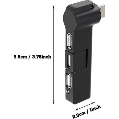Create idea 4 Port 180 Rotation USB Extender Hub 4 Port USB – In Use