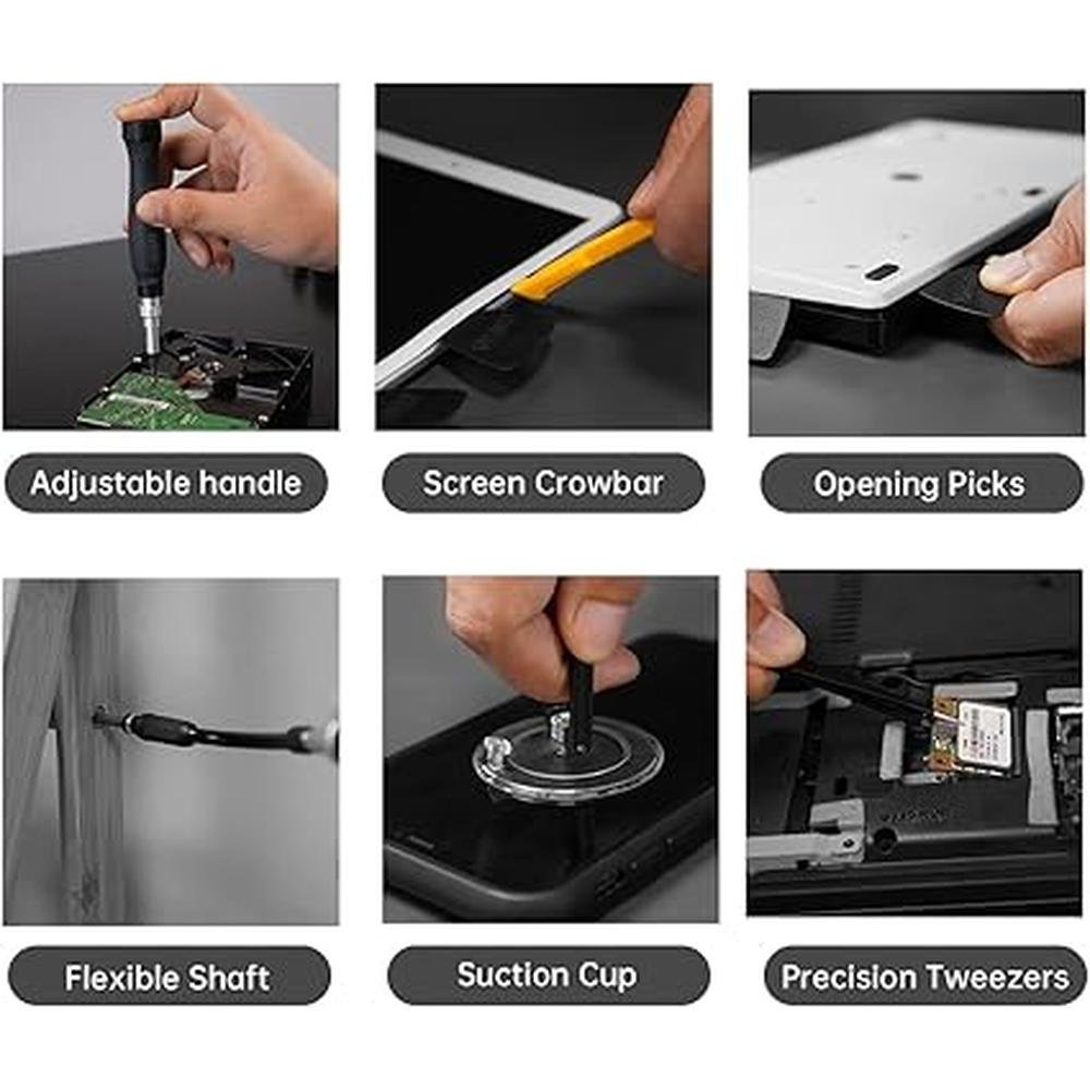 Screwdriver Set: JAKEMY Professional 126-Piece Magnetic – Packaging