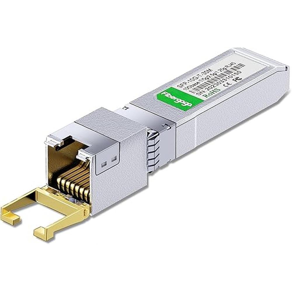 SFP 10G: Cisco Compatible SFP-10G-T-S Module – Front View