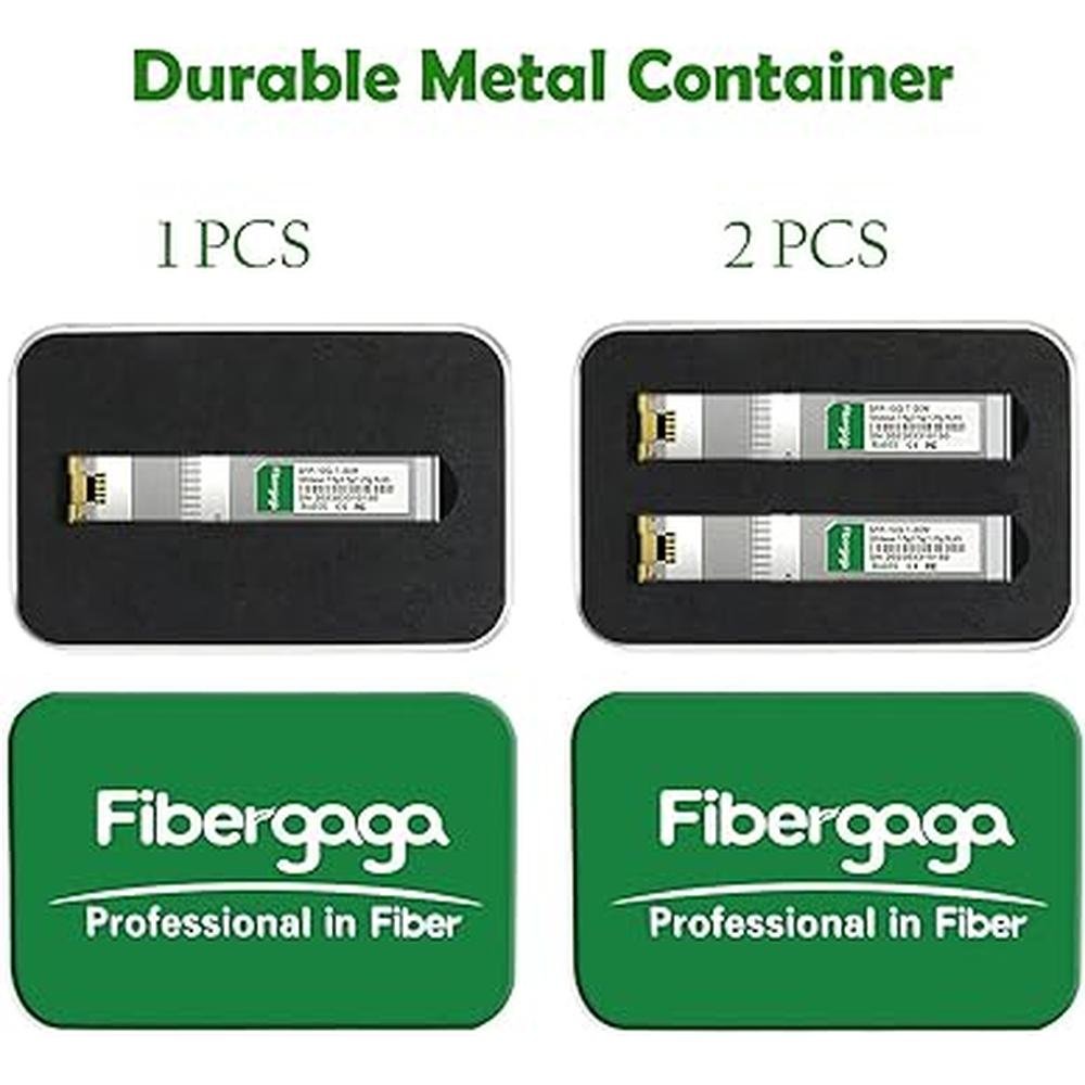 SFP 10G: Cisco Compatible SFP-10G-T-S Module – Side View